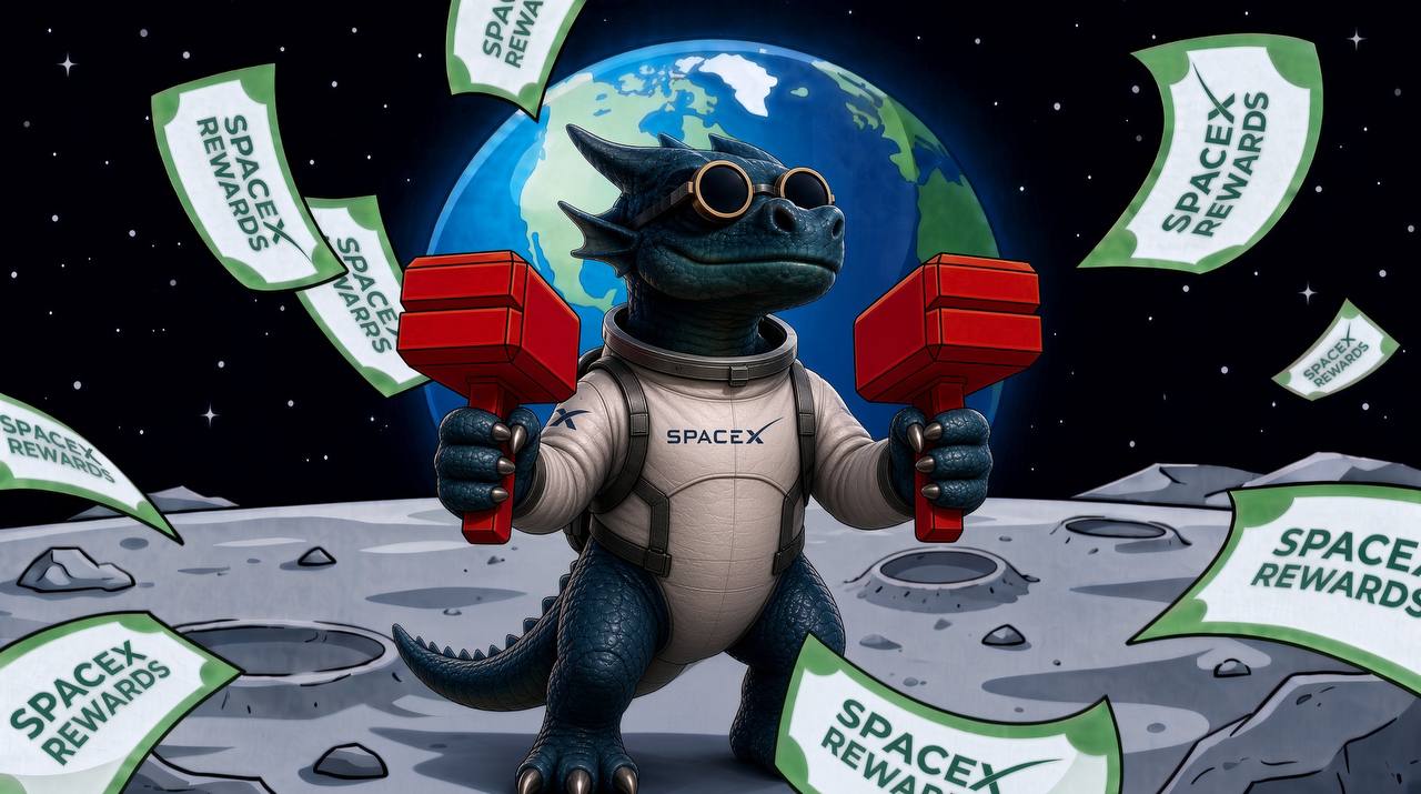 $DRAGON meme: SpaceX rewards printer