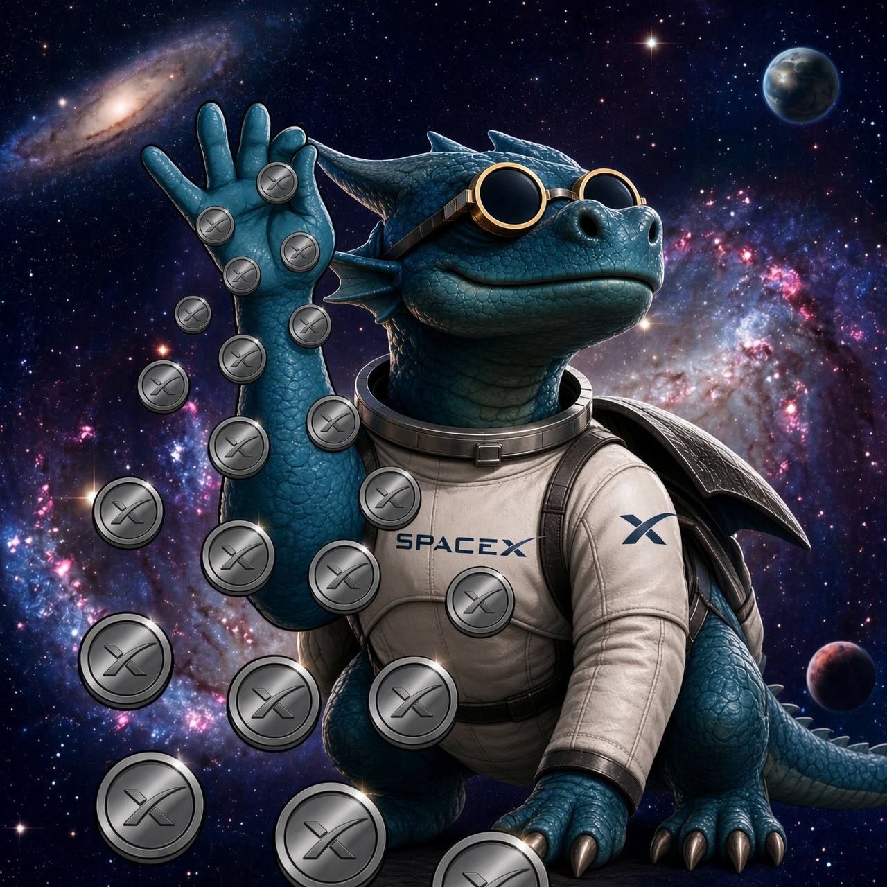 $DRAGON meme: Coin rain